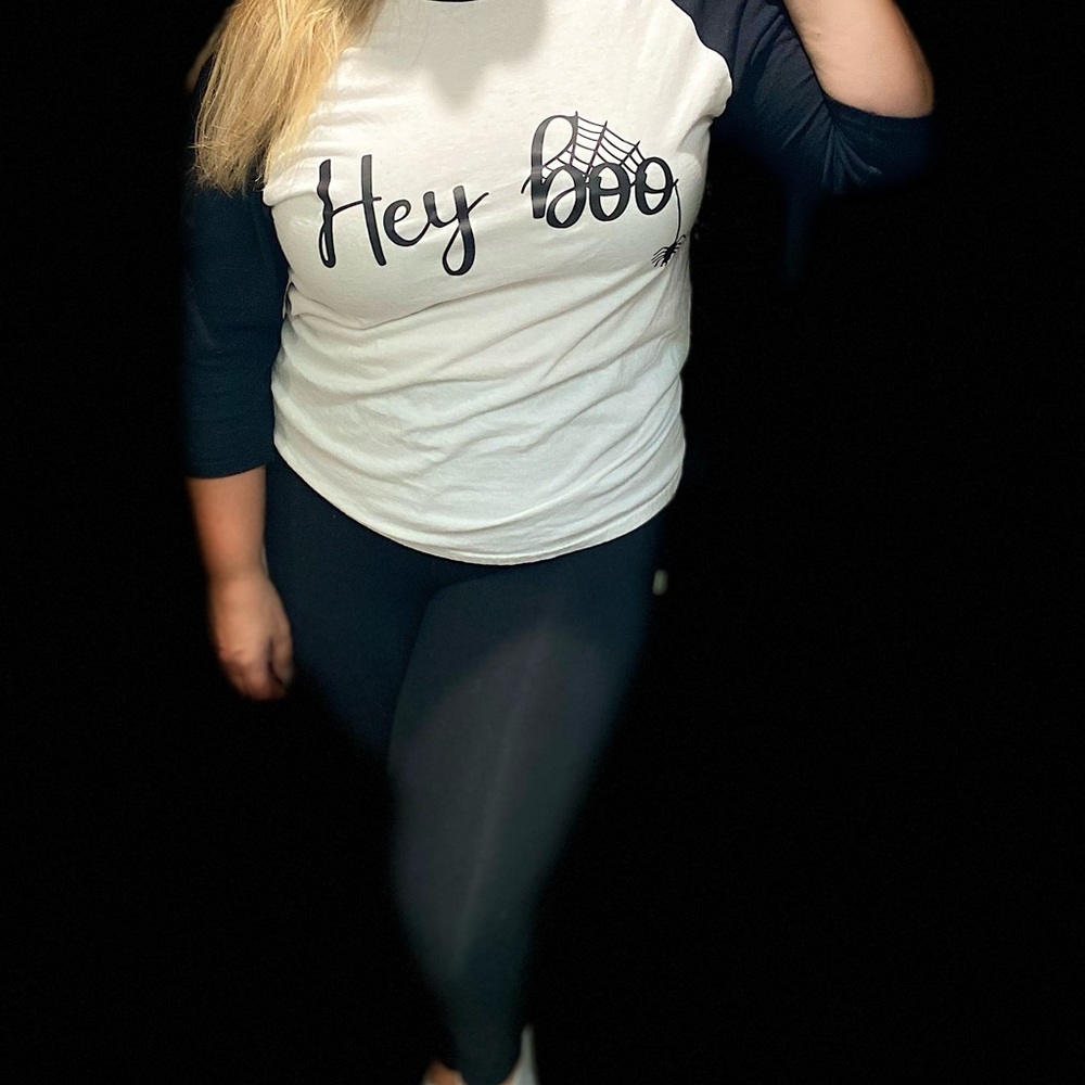 Boo & Hey Boo custom 3/4 fall Tees - Picture 8 of 8